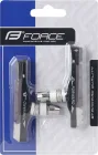 FORCE gumičky bŕzd, výmenné, čierno-šedo-biele, 70mm