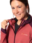Vaude cyklistická bunda Qimsa Softshell, dámska, brick