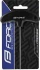 FORCE kľúč inbus 2x100mm, čierny