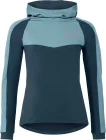 Vaude cyklistický dres Qimsa LS Shirt II, dámsky, dark sea