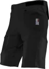 Leatt krátke cyklo nohavice MTB AllMtn 3.0, pánske, black
