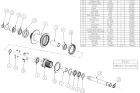 Novatec D902SB-CL-B12-A4A-MS, zadný náboj, 32 dier, 12x148, MicroSpline, OEM