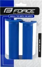 FORCE gripy BMX130 gumové, modré, balené