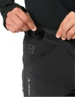 Vaude cyklistické nohavice Qimsa Softshell II, pánske, black/black