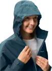 Vaude cyklistická bunda Moab Rain II, dámska bunda, dark sea uni