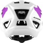 ALPINA Cyklistická prilba PICO perlovobiela s motýľmi
