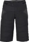Vaude zateplené cyklošortky Minaki, pánske, black