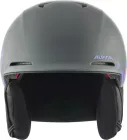 ALPINA Detská lyžiarska prilba BRIX JR midnight-grey leo mat