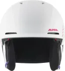 ALPINA Detská lyžiarska prilba BRIX JR white-graphic matt
