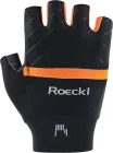 Rukavice Roeckl Bonau 2, unisex, čierno-ornažové (black/orange)