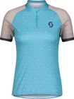 Dámsky dres Scott Endurance 30, krátky rukáv, Breeze Blue/Blush Pink, M