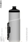 Fidlock TWIST SET FLAŠA TMAVÁ 600ml - ZÁKLADŇA NA RÁM
