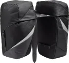 Vaude dvojitá taška na nosič TwinRoadster, black