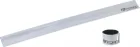 Force samonavíjací pásik 38 cm, strieborný