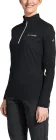 Vaude tričko s dlhým rukávom Larice Light, dámske, black