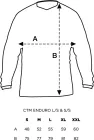Dres CTM 2017 Enduro line, krátky rukáv, čierna/biela S