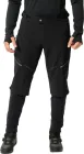 Vaude cyklistické nohavice Virt Softshell II, pánske, black/black