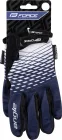 FORCE rukavice MTB ANGLE letné, bielo-modré