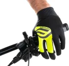 FORCE rukavice MTB POWER, čierno-fluo