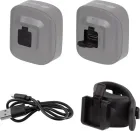 FORCE svetlo predné COB 2.0 75LM USB, čierne